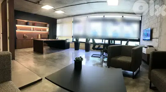 FULLY EQUIPPED OFFICE FOR RENT IN HAZMIEH MAR TAKLA PRIME (HAR-257)