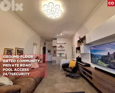 Ground floor/Gated community/Private road IN BOUAR/بوار REF#CO129675