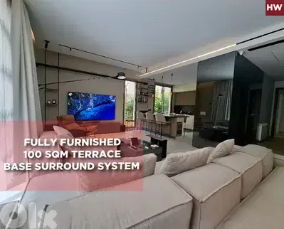 fully furnished- 100 sqm terrace - apartment in adma REF#HW129766
