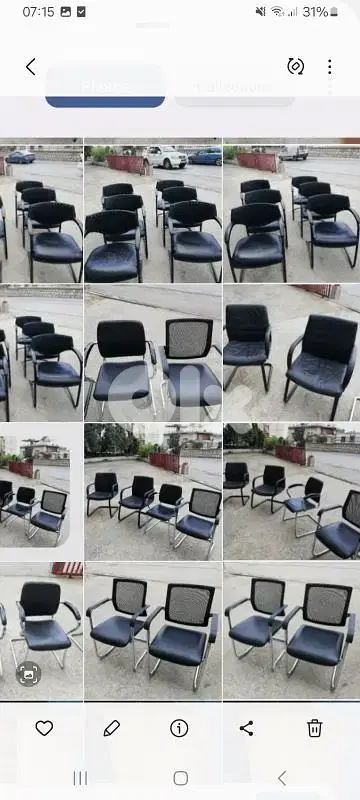 كراسي اوروبي شبه جديدكرسي