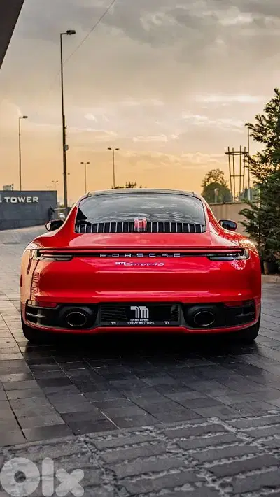 PORSCHE 911 CARRERA 4S COUPE, 2020, Guards Red, LOADED WITH OPTIONS !!