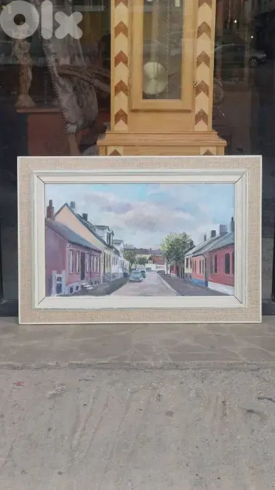 لوحة رسم زيتي اوروبية