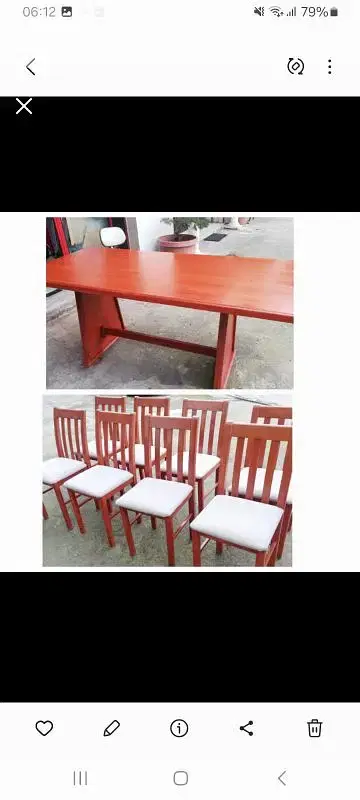 طاولات كراسي شبه جديد موجود كمية
