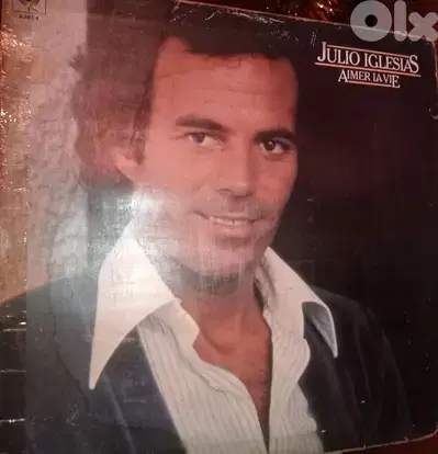 Julio iglesias 33 rpm 2 french album