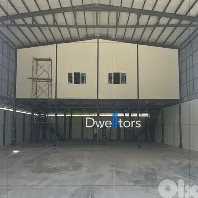 Hangar for rent in ZALKA - 550 SQM - 10.5 M Height
