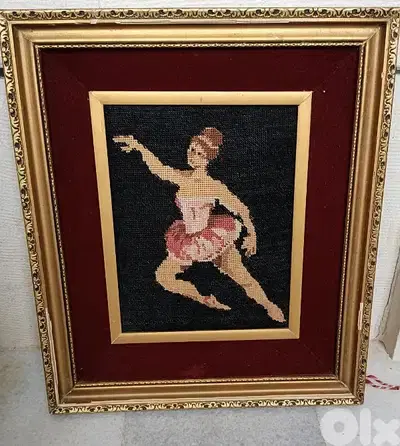 Crochet framed