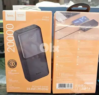 HOCO POWER BANK 20000MAH (22.5W + 20W PD) J136A