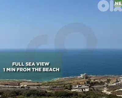full sea view - 1 min from the beach - Berbara REF#NE130225