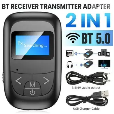 LCD Monitor BT 5.0 Adapter 2-in-1 Wireless,Bluetooth Adapter