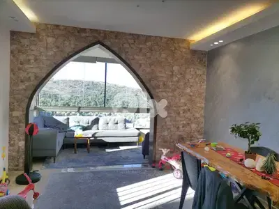 138 SQM Apartment in Bsaba, Baabda + Breathtaking Sea & Mountain View