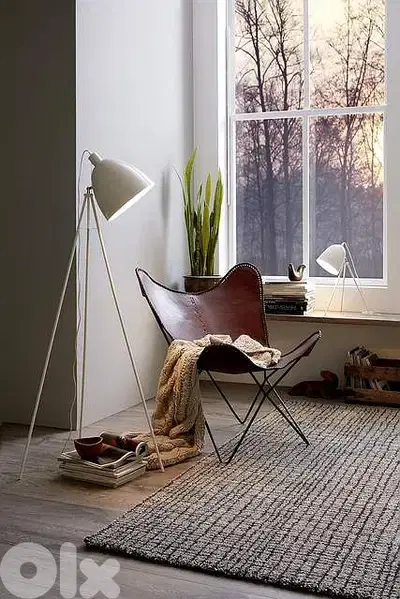 EGLO Dundee Tripod Floor Lamp – Adjustable Light for Living Room