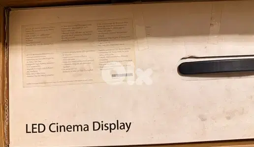 screen APPLE LCD cenima display