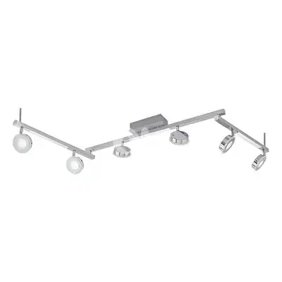 EGLO Cardillio LED Spotlight – 1.58m Ceiling Light, 6 Adjustable Heads