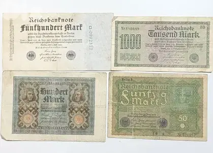 Germany old Banknotes
