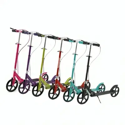 Aluminium Scooter with Handbrake - سكوتر ألمنيوم مزود بفرامل يد