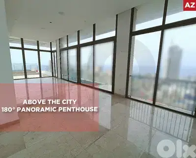 360 sqm Penthouse, panoramic 180° view in Hamra/الحمرا REF#AZ130724