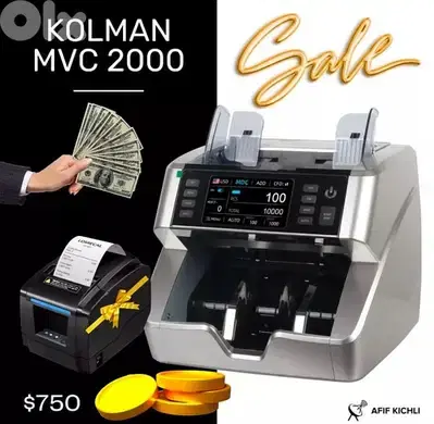 Kolman Money-Counters USD EURO LBP