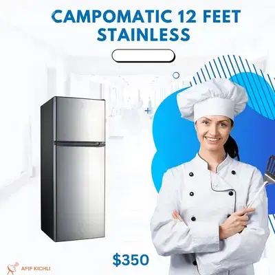 Campomatic Hyundai 12 Feet White-Stainless كفالة شركة