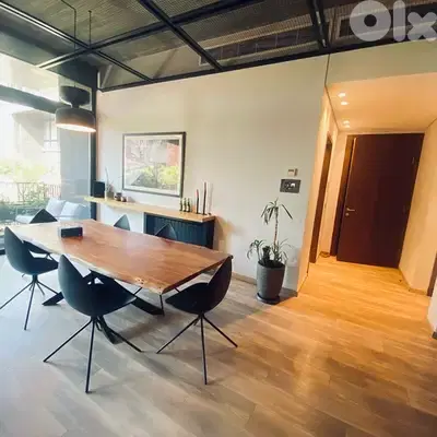 Beautiful loft designed industrial style