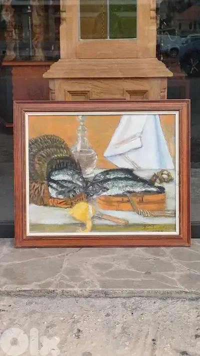 لوحة رسم زيتي اوروبية