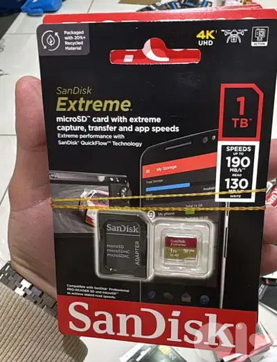 Sandisk Extreme microsdxc 1tb  up to 190mb/s