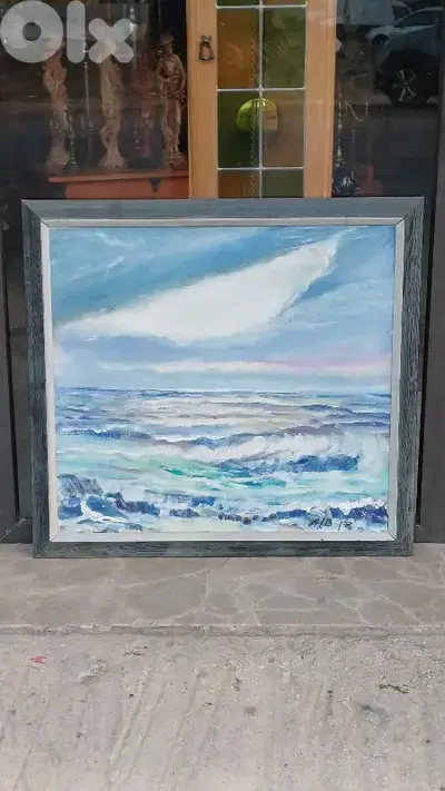 لوحة رسم زيتي اوروبية