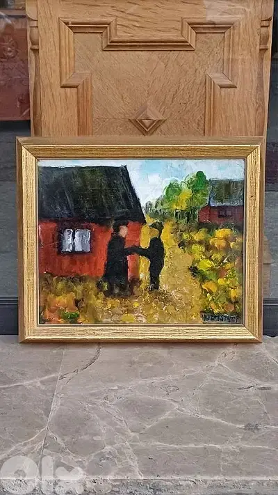 لوحة رسم زيتي