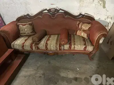 طقم كنبايات خشب زان اربع قطع