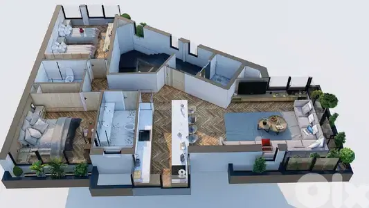 UNDER CONSTRUCTION PROJECT IN HAMRA AUB STREET (130SQ) , (AM-258)