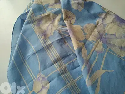 Vintage Gim Renoir blue scarf - Not Negotiable
