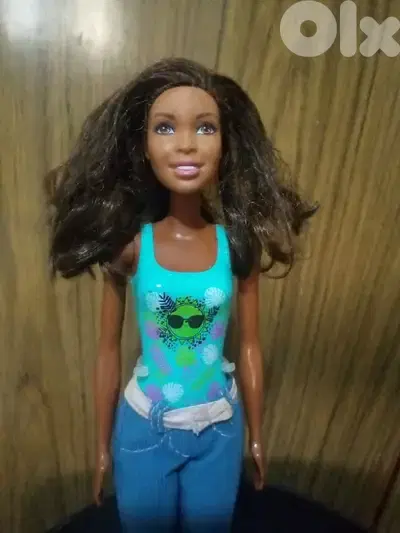 NIKKI WATER PLAY Mattel stylish as new doll plastic body+pants+shoes