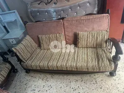 طقم كنبايات خشب زان اربع قطع
