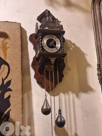 antique european pendul wall clock