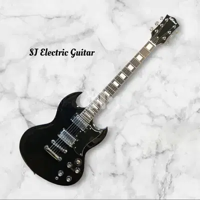 Electric Guitar باكيج الكتريك جيتار شبه جديد – مع إضافات وهدايا