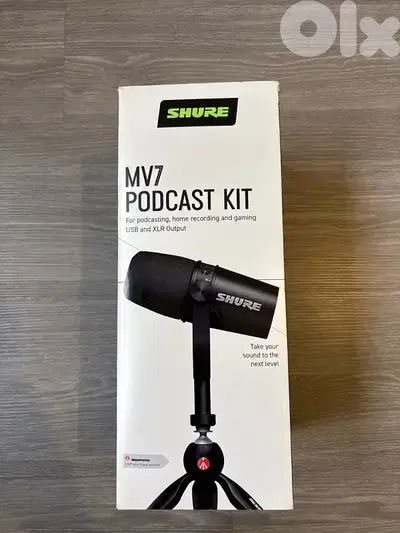 Shure MV7 Podcast Kit