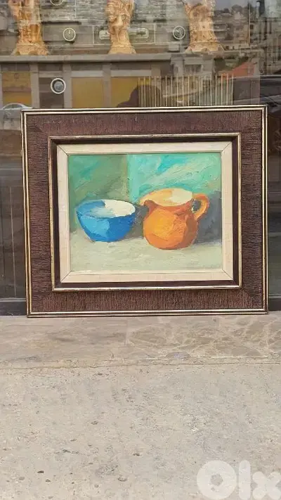 لوحة رسم زيتي اوروبية