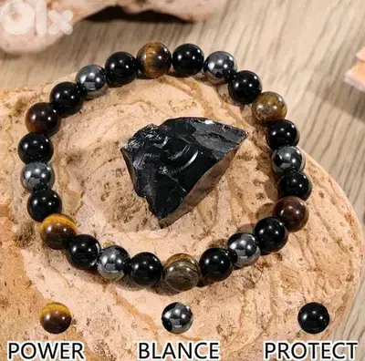 Natural Gem Stone Bracelet 3 different stones