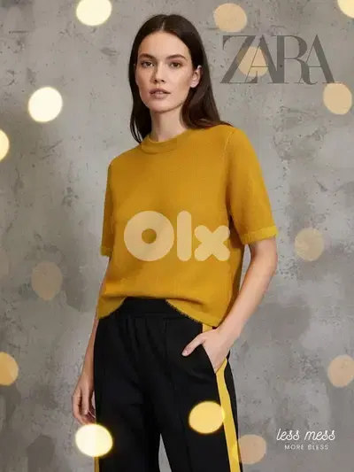 ZARA top + jogging pant  both new in tag for 12$