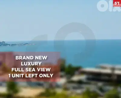 Brand New , Full Sea View in Sahel Alma/ساحل علما REF#ST123555
