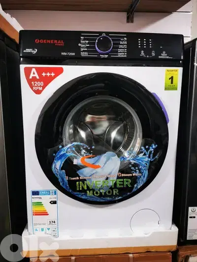 Washer General 7kg Inverter غسالة جنرال الأصلية