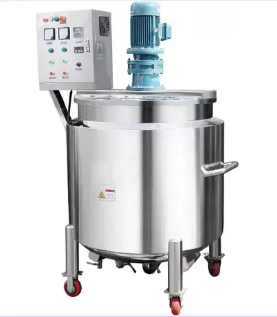 Soap mixer with Gas Burner  خلاط صابون مع موقد غاز