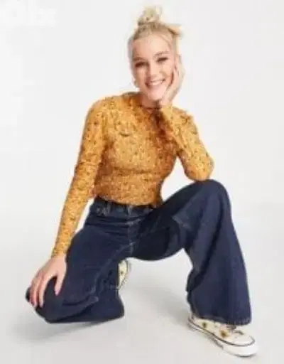 cute yellow top