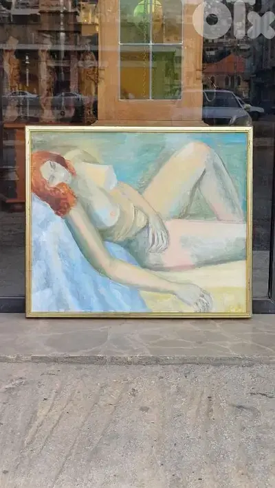 لوحة رسم زيتي اوروبية