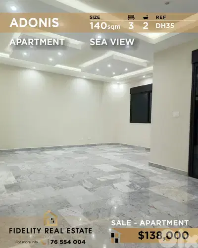 Apartment for sale in Adonis DH35 شقة للبيع في أدونيس