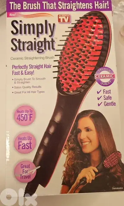 hair brush straightner