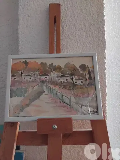 رسم اكريليك