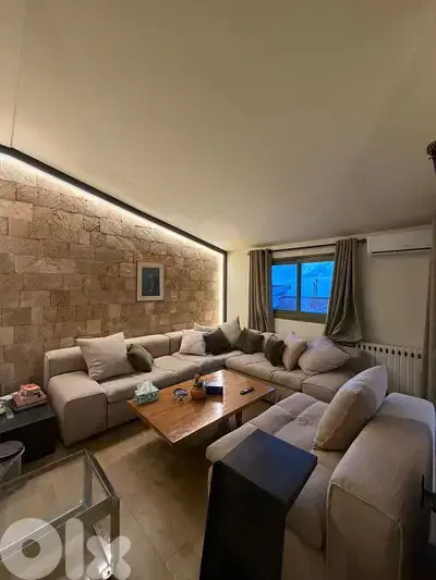 3-Bedroom Chalet in Ouyoun El Simen | Snow Views & Fireplace