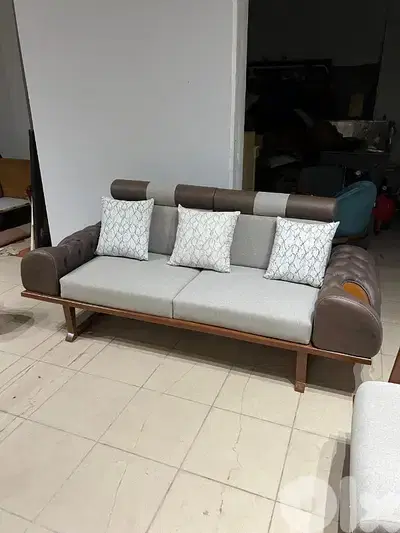 طقم كنبايات ملكي مودرن خشب زان