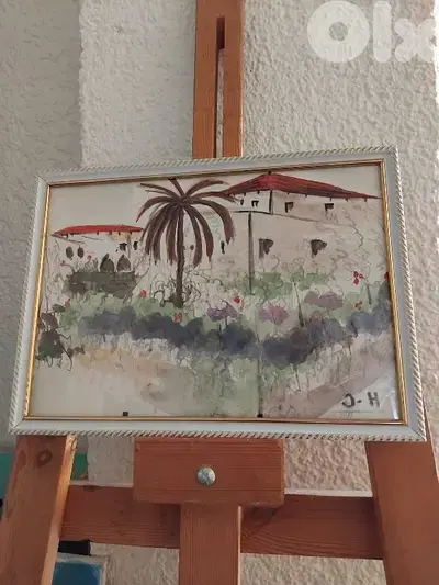 رسم اكريليك