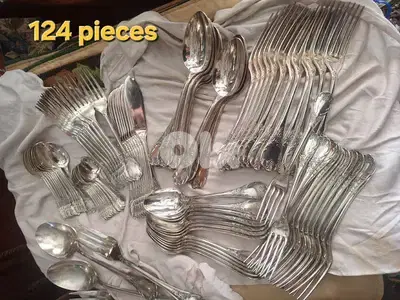 christofle France cutlery set 125 pieces Marley original